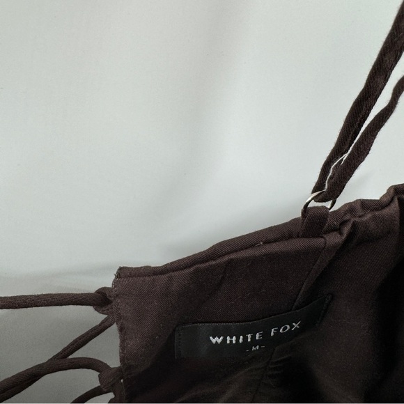 White Fox Brown Tank Top – Size Medium - Picture 4 of 7